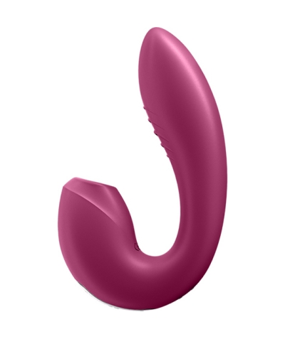 SATISFYER SUNRAY Vibrador insertable con air pulse - morado