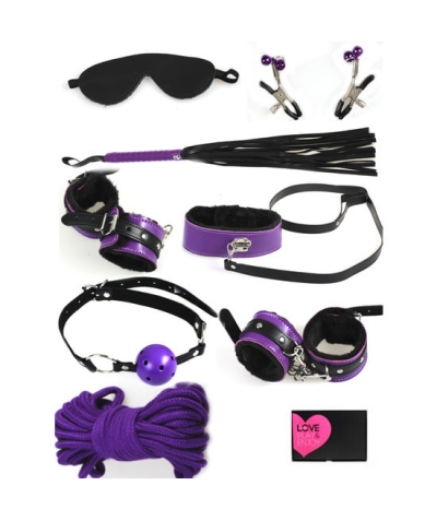 SENAT Set para juegos de bondage con tu pareja morado