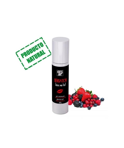 SENSATTION  Lubricante natural con sabor a frutos rojos