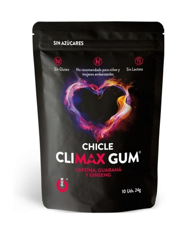 CLIMAX CHICLE Chicles wug dry: complemento alimenticio para relaciones