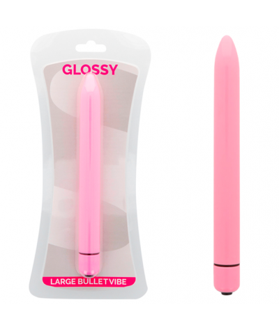 SLIM VIBRADOR ROSA Vibrador glossy de vivelavita: discreto y placentero