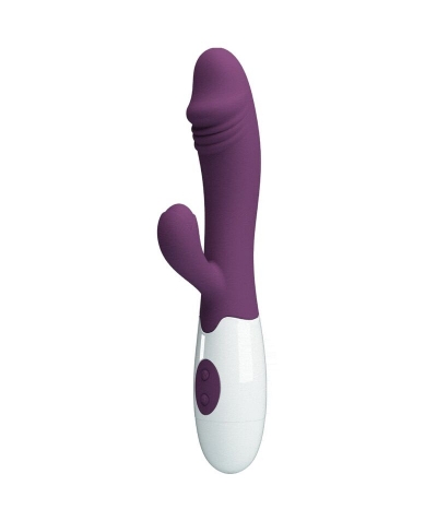 SNAPPY VIBRADOR PUNTO G MORADO Estimulador dual para punto G y clítoris