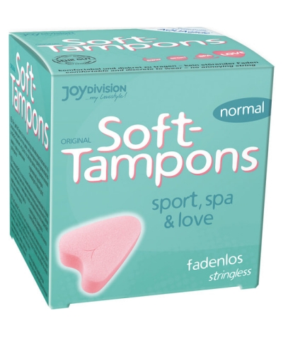 SOFT TAMPONS ORIGINALES Tampones higiénicos de fácil aplicación sin hilo