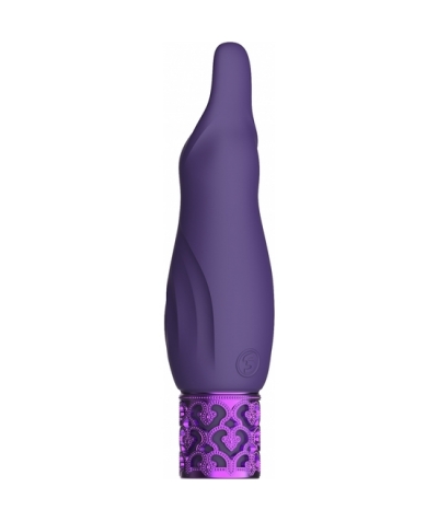 SPARKLE Sparkle - proiettile in silicone ricaricabile - viola