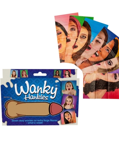 WANKY Pañuelos grandes con diseños sensuales para fiestas