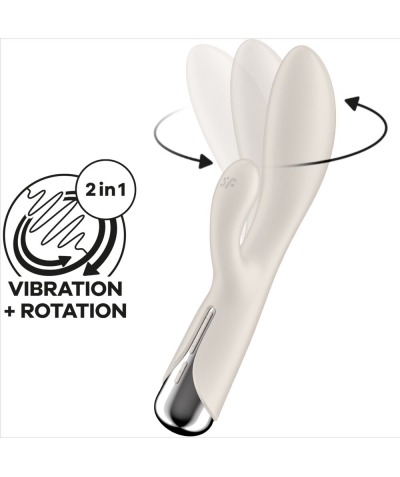 SATISFYER SPINNING RABBIT 1 Vibrador de conejo con rotación y vibración