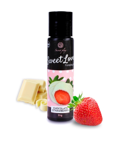 SWEET LOVE LUBRICANTE Lubricante comestible con sabores variados, calor, y aromas