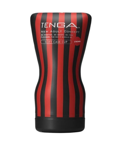 TENGA: MÁS DURO Y ESTRECHO Masturbador flexible y compacto, ajusta presión y succión