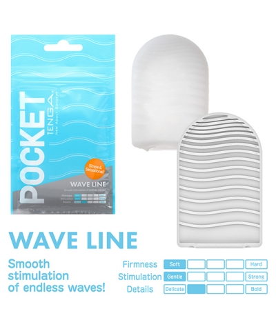 POCKET TENGA Silicone de masturbation adaptable