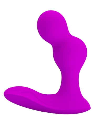 TERRANCE Vibrador anal con control remoto y silicona