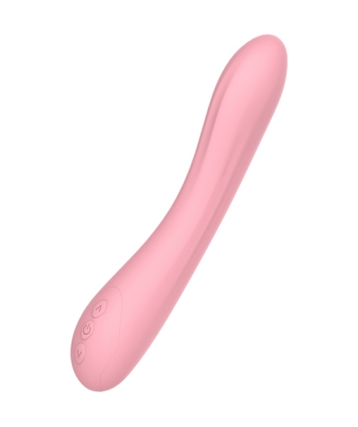 PEACH PARTY Vibrador flexible, 7 ritmos, 3 velocidades, recargable, IPX7