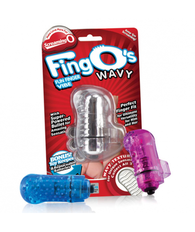 THE FINGOS Anillo vibrador de silicona para zonas erógenas