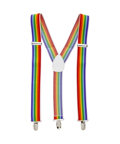 TIRANTES COLORES BANDERA LGBT+ Tirantes ajustables con colores bandera lgbt+