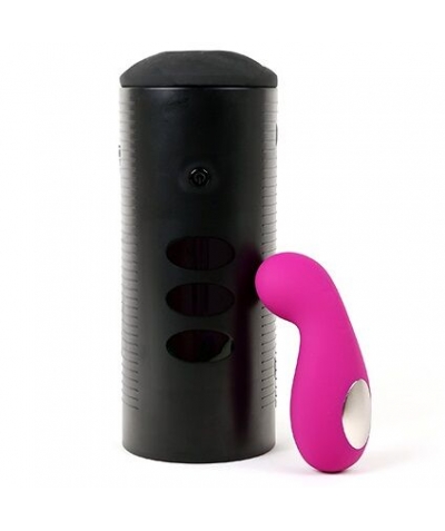 TITAN CLIONA Conjunto de casais interativo com masturbador e vibrador.