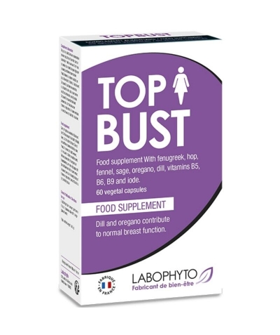 TOPBUST SENOS Suplemento natural para mejorar firmeza de senos