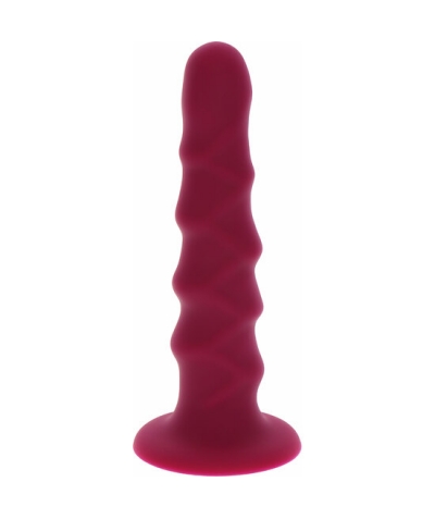 RIBBED DONG 6 INCH Dildo con ventosa