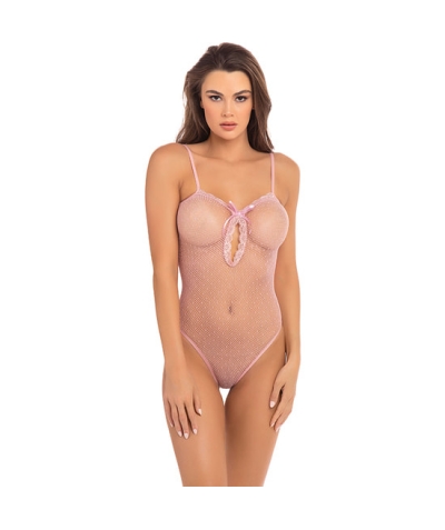 NUBE PINK Body semitrasparente