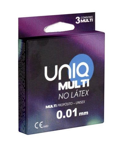 UNIQ MULTI Preservativos uniq multisex: innovación en protección íntima