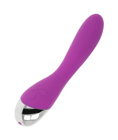 VIBRADOR Vibrador curvado de silicona con 6 velocidades