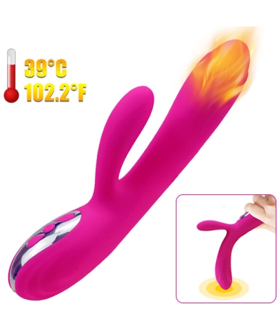 VIBRADOR &AMP;AMP; ESTIMUL Vibrador flexível, efeito de calor, 10 padrões de vibração.