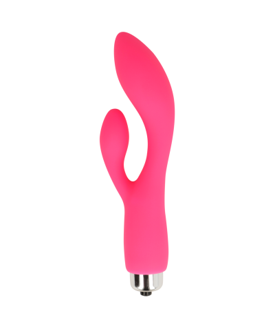 RABBIT  EDGE Vibrador con rabbit de silicona en rosa