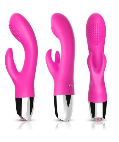 VIBRADOR RABBIT VIOLETA Vibrador ergonómico y sumergible con múltiples modos