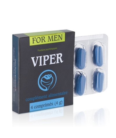 VIPER Complemento alimenticio para hombre que te devolverá la líbido