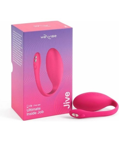 WE-VIBE JIVE REMOTE CONTROL Huevo vibrador para parejas con control remoto rosa