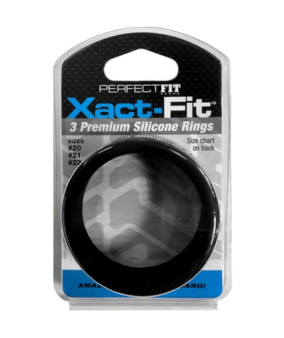 XACT FIT 3 L Anillos de silicona adaptable al pene