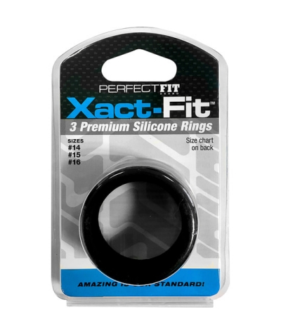 XACT FIT 3 S Anillos de silicona adaptable al pene