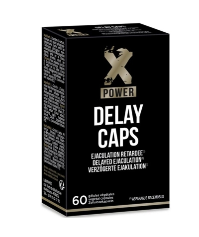 DELAY CAPS POWER Suplemento para mejorar duración y placer sexual