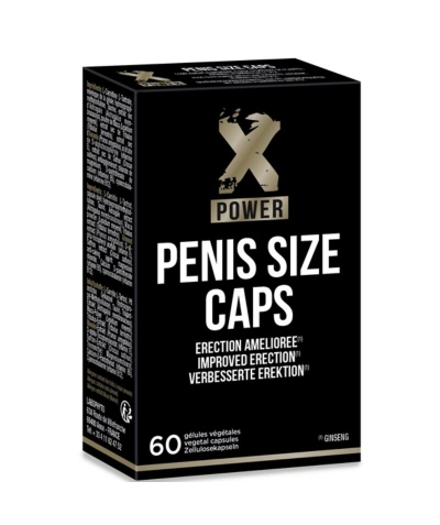 PENIS SIZE CAPS Mejora erecciones y tamaño del pene naturalmente