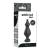 ANAL SEXUAL PLUG 13.6CM NEGRO nº4