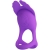 ANNEAU PÉNIS VIBRANT 7 VIBRATIONS SILICONE VIOLET