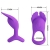 ANNEAU PÉNIS VIBRANT 7 VIBRATIONS SILICONE VIOLET nº6