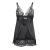 BABYDOLL CON ESTAMPADO FLORAL PECHO NEGRO S/M nº5