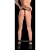 BARRA AFASTADORA COM ALGEMAS OUCH! SPREADER BAR WITH CUFFS P