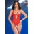 CR 4689 BODY CROTCHLESS ROSSO L nº4