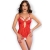 CR 4689 BODY CROTCHLESS ROSSO L nº5