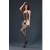 Bodystocking Model 08 Talla Única Negro