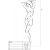 E - BS098 BODYSTOCKING BIANCO TAGLIA UNICA nº4