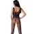 E - BS098 BODYSTOCKING NERO TAGLIA UNICA nº1