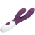 BUTTERFLY KISS VIBRADOR RABBIT & ESTIMULADOR PUNTO G MOR