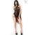 BABYDOLL AND THONG CR-3884 BLACK