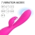 Conejito Vibrador Magic Stick con Pulsación Fucsia nº2