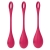 CONJUNTO DE 3 BOLAS KEGEL YONI POWER 1 SATISFYER ROJAS nº5