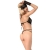 CR 3882 ENSEMBLE BODY SANS ENTREJAMBE NOIR S/M nº7