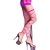 CR 4264 MEDIAS CABARET FUCSIA S/M