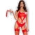 CR 4625 CONJUNTO QUATRO PEÇAS CROTCHLESS VERMELHO L nº5