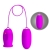 VIBRATEUR RECHARGEABLE DAISY DUAL EGG VIOLET nº4